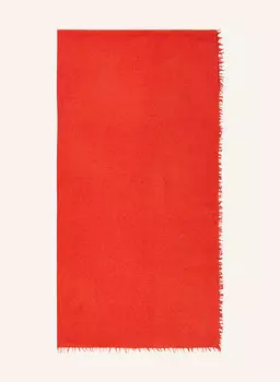 Кашемировый шарф Mouleta, оранжевый