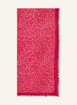 Кашемировый шарф Mouleta, розовый