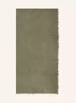 Кашемировый шарф Mouleta, зеленый