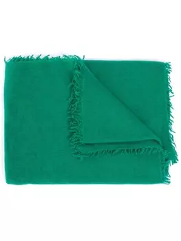 Кашемировый шарф MOULETA, зеленый