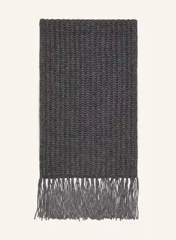 Кашемировый шарф Mrs & Hugs, серый