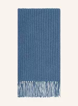 Кашемировый шарф Mrs & Hugs, синий
