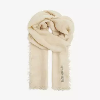 Кашемировый шарф Nuage Zadig&Voltaire, цвет desert