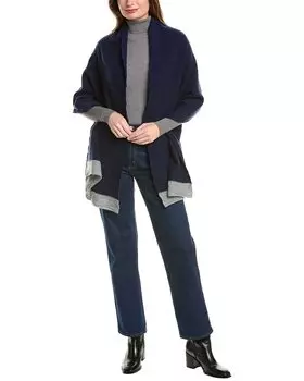 Кашемировый шарф Portolano, синий