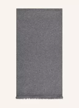 Кашемировый шарф S.Marlon, серый