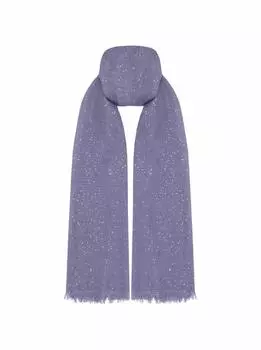 Кашемировый шарф с пайетками Brunello Cucinelli