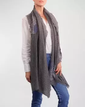 Кашемировый шарф Scattershot Ian Saude