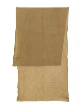 Кашемировый шарф Soeur, зеленый