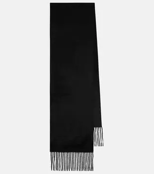 Кашемировый шарф The Row, черный