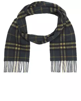 Кашемировый шарф в клетку Burberry, цвет Shadow