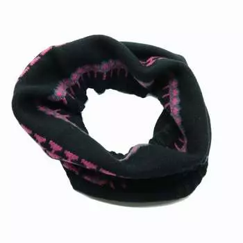 Кашемировый шарф в скандинавском стиле Portolano, цвет black combo