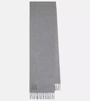 Кашемировый шарф wsdalia Max Mara, серый