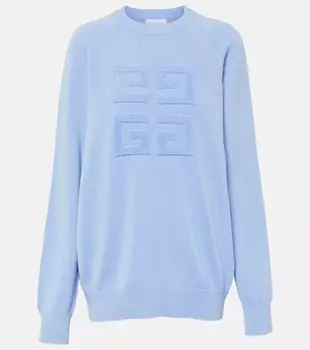 Кашемировый свитер 4g Givenchy, синий