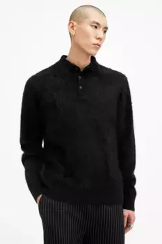 Кашемировый свитер ABEL AllSaints, черный