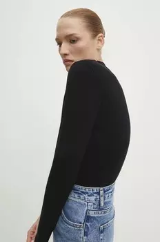 Кашемировый свитер Answear Lab, черный