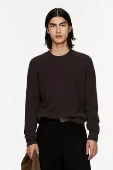 Кашемировый свитер Arket, коричневый