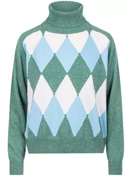 Кашемировый свитер Ballantyne, зеленый