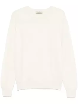 Кашемировый свитер Bruno Manetti, белый