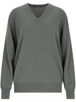 Кашемировый свитер Canessa, зеленый