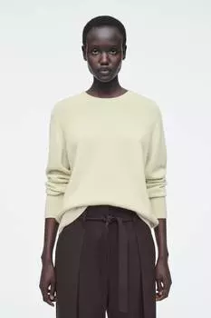 Кашемировый свитер Cos, зеленый