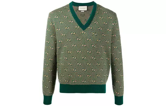 Кашемировый свитер для мужчин Jasper Gucci, цвет Jasper