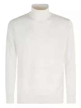 Кашемировый свитер Eleventy с высоким воротом, нейтральный