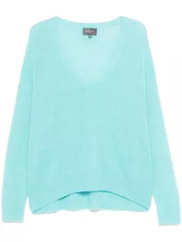 Кашемировый свитер Eric Bompard, синий