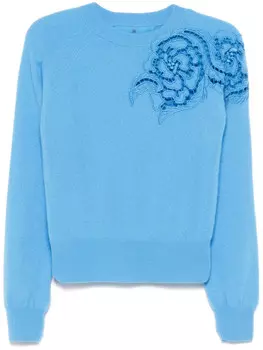 Кашемировый свитер Ermanno Scervino, синий