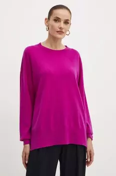 Кашемировый свитер Liviana Conti, фиолетовый