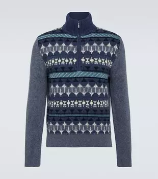 Кашемировый свитер Loro Piana, синий