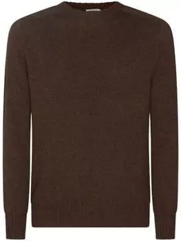 Кашемировый свитер Malo, коричневый