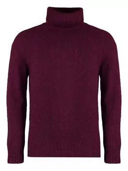 Кашемировый свитер Malo, красный