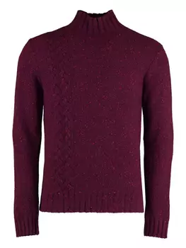 Кашемировый свитер Malo, красный