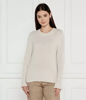 Кашемировый свитер Marc Cain Loose fit, кремовый