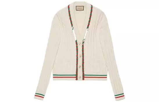 Кашемировый свитер мужской бежевый Gucci, бежевый