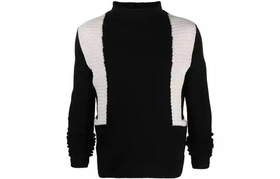 Кашемировый свитер мужской черный Rick Owens, черный