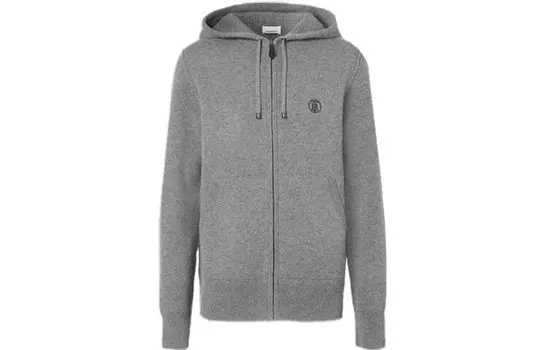 Кашемировый свитер мужской Heart Hemp серый Burberry, цвет Heart hemp gray