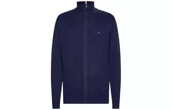 Кашемировый свитер мужской темно-синий Tommy Hilfiger, синий