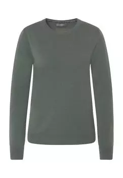 Кашемировый свитер Норвегия, круглый вырез, женский Galeria, цвет Eukalyptus