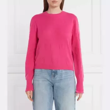 Кашемировый свитер обычного кроя Pinko, розовый