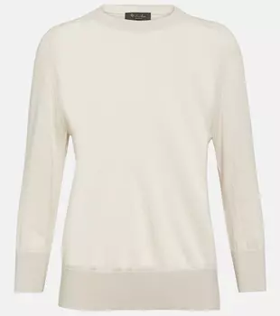 Кашемировый свитер piuma Loro Piana, бежевый