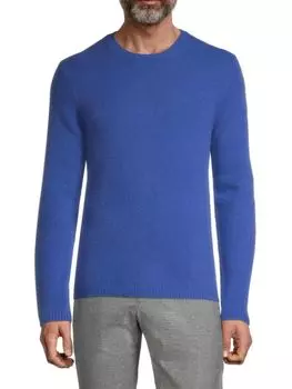 Кашемировый свитер с длинными рукавами Vince, цвет Majorelle Blue