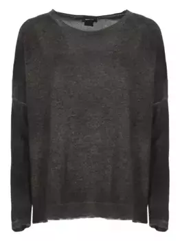 Кашемировый свитер с круглым вырезом Avant Toi, серый