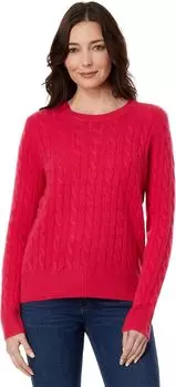 Кашемировый свитер с круглым вырезом Vineyard Vines, цвет Rhododendron