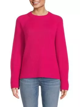 Кашемировый свитер с рукавами реглан Krystal 360 Cashmere, цвет Hibiscus