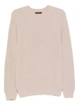 Кашемировый свитер с рукавами реглан Zanone, нейтральный