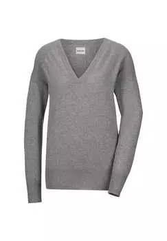 Кашемировый свитер с V-образным вырезом Madeleine, мультиколор