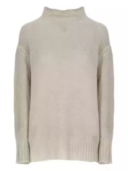 Кашемировый свитер с высоким воротником Avant Toi, нейтральный