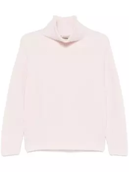 Кашемировый свитер с высоким воротником Bruno Manetti, розовый