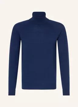 Кашемировый свитер с высоким воротником Paul, синий